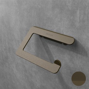 Alufit - Toiletrulleholder 02 - bronze - (højre)
